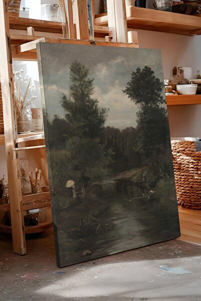 Postifull Vintage Tablo, Kanvas Tablo, Vintage Duvar Dekoru