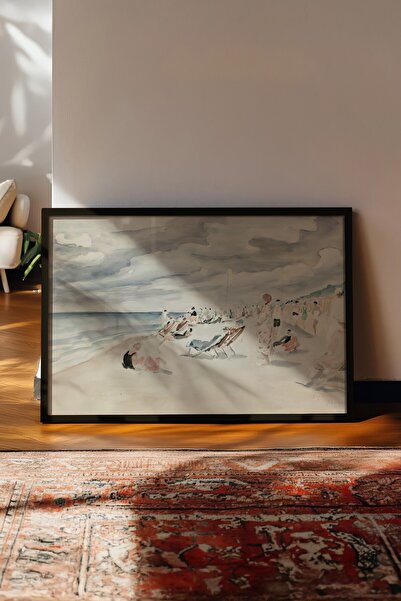 Postifull Vintage slika, poster u crnoj ramovini, vintage zidni dekor