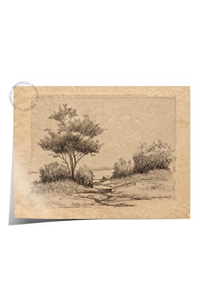 Postifull Vintage slika, poster bez okvira, vintage zidni dekor