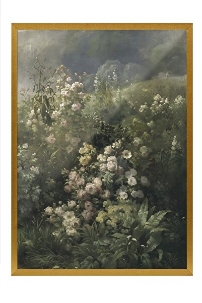 Postifull Vintage slika, poster sa zlatnim okvirom, vintage zidni dekor