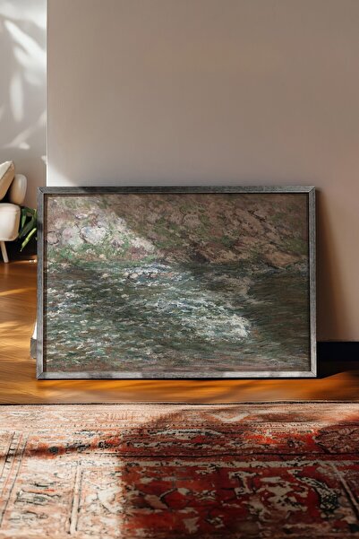 Postifull Vintage slika, poster u srebrnoj ramovani, vintage zidni dekor