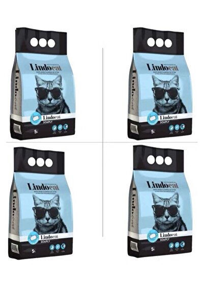 Lindocasa رمل قطط ليندوكات برائحة الصابون المنعش، 4 قطع