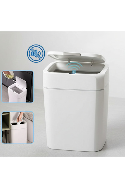 Köken 12L Smart Trash Can, Infrared Sensor, Silent Anti-Odor Lid, IPX5 Waterp...