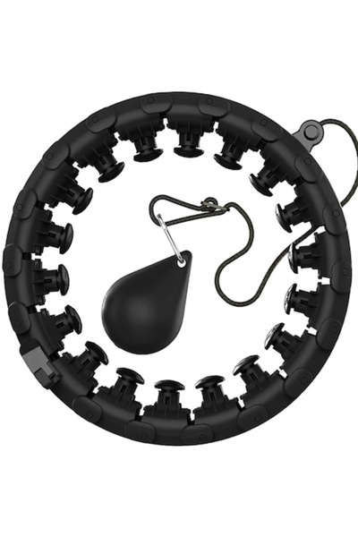 Msport Cerc de hula cu greutăți detașabile