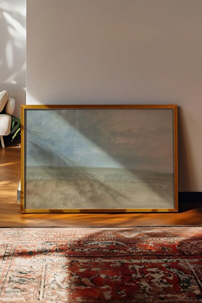 Postifull Tablou vintage, poster cu rama aurie, decor de perete vintage