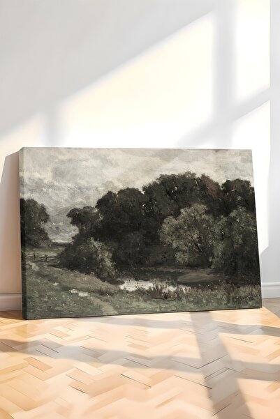 Postifull Tablou vintage, pictură pe pânză, decor de perete vintage