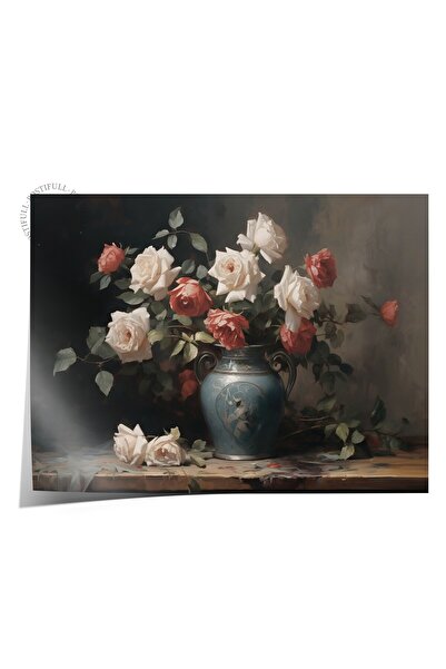 Postifull Vintage Tablo, Çerçevesiz Poster, Vintage Duvar Dekoru