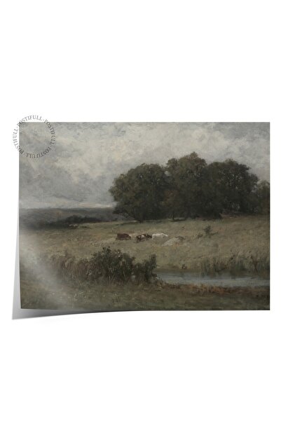 Postifull Vintage ζωγραφική, αφίσα χωρίς πλαίσιο, vintage διακόσμηση τοίχου