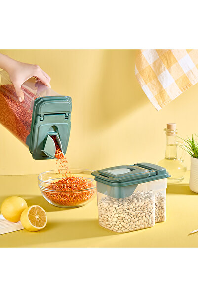 YAZICI Erzak Container 1.8 Liters – Leak-Proof Food Storage Container, Practi...