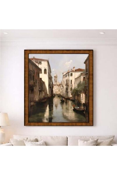 FUHUY Artistic Wall Panel of Classic Venice Walkways