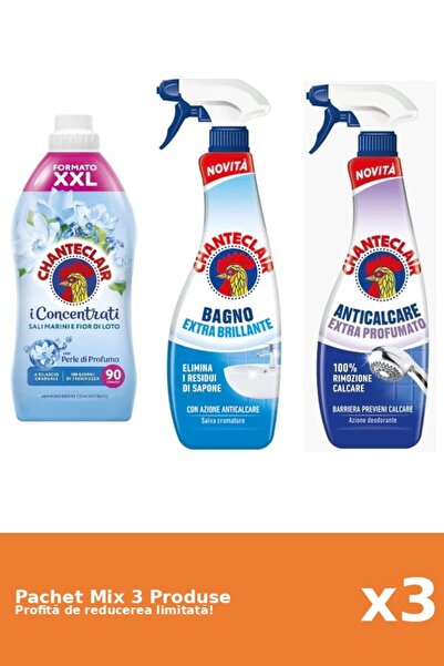 Chanteclair Set 3 Mix Chanteclair: 1 Balsam, 2 Anticalcar