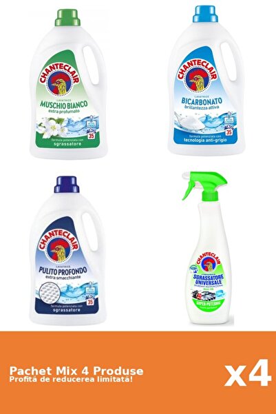 Chanteclair Set 4 Mix Chanteclair: 3 Detergent, 1 Degresant