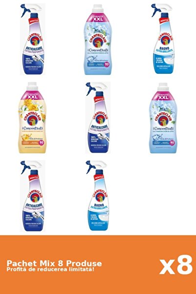 Chanteclair Set 8 Mix Chanteclair: 5 Anticalcar, 3 Balsam