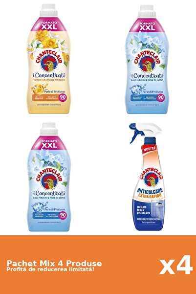 Chanteclair Set 4 Mix Chanteclair: 3 Balsam, 1 Anticalcar