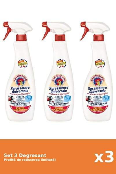 Chanteclair Set 3 Degresant Marsilia, 600 ml