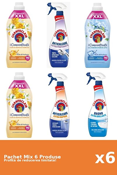 Chanteclair Set 6 Mix Chanteclair: 3 Balsam, 3 Anticalcar