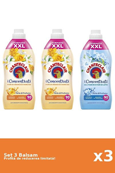 Chanteclair Set 3 Balsam Chanteclair: 2xOrange, 1xLotus
