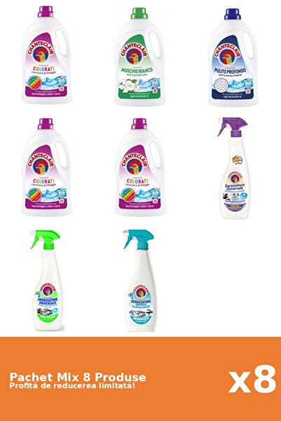 Chanteclair Set 8 Mix Chanteclair: 5 Detergent, 3 Degresant