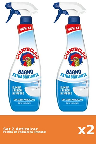 Chanteclair Set 2 Classic Anti-limescale, 625 ml