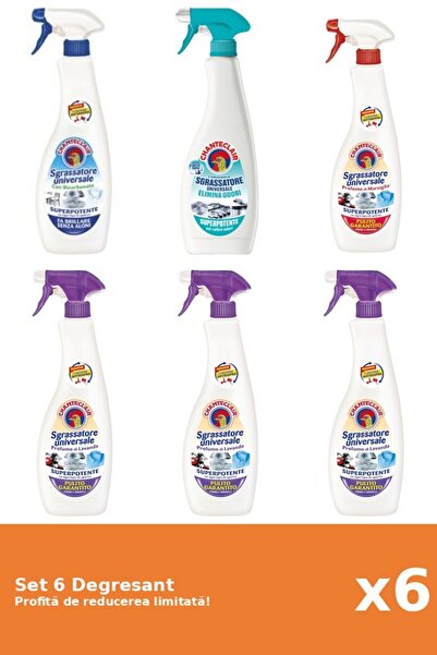 Chanteclair Set 6 Degresant Chanteclair: 1xBicarbonat, 1xAntiMiros, 1xMarsili...