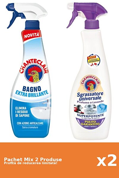 Chanteclair Set 2 Chanteclair Mix: 1 Anti-limescale, 1 Degreaser