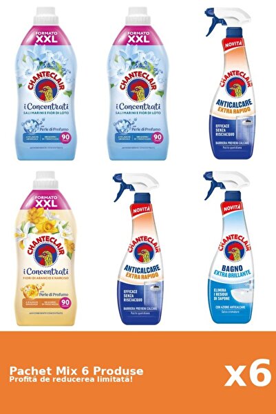 Chanteclair Set 6 Mix Chanteclair: 3 Balsam, 3 Anticalcar