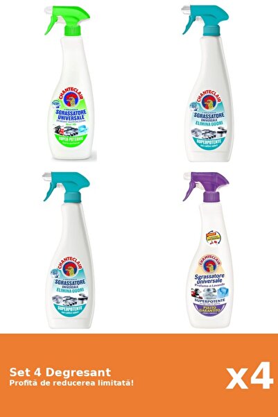 Chanteclair Set 4 Degresant Chanteclair: 1xLamaie, 2xAntiMiros, 1xMosc Alb