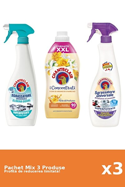 Chanteclair Set 3 Chanteclair Mix: 2 Degreaser, 1 Conditioner