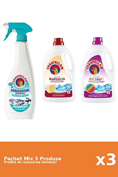 Chanteclair Set 3 Mix Chanteclair: 1 Degresant, 2 Detergent