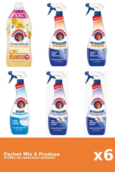 Chanteclair Set 6 Mix Chanteclair: 1 Balsam, 5 Anticalcar