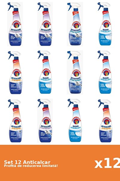 Chanteclair Set of 12 Chanteclair Anti-limescale: 3xScented, 2xStrong, 4xClas...