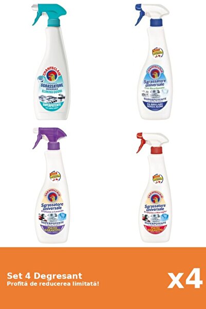 Chanteclair Set 4 Degresant Chanteclair: 1xAntiMiros, 1xBicarbonat, 1xLavanda...