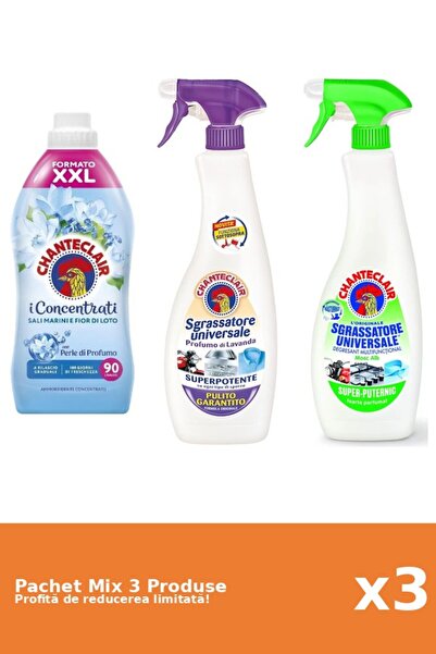 Chanteclair Set 3 Mix Chanteclair: 1 Balsam, 2 Degresant