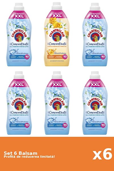 Chanteclair Set 6 Balsam Chanteclair: 5xLotus, 1xPortocale