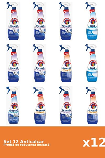 Chanteclair Set of 12 Chanteclair Anti-limescale: 6xScented, 2xClassic, 3xRap...
