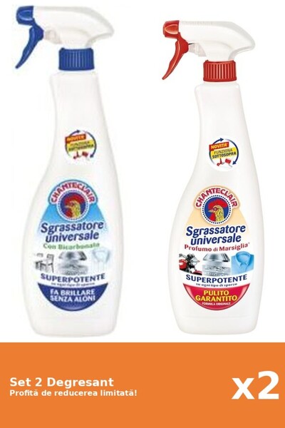 Chanteclair Set 2 Degresant Chanteclair: 1xBicarbonat, 1xMarsilia