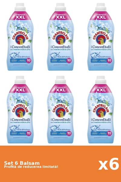 Chanteclair Set 6 Balsam Lotus, 1800 ml