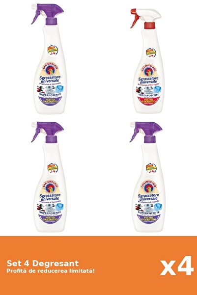 Chanteclair Set 4 Degresant Chanteclair: 3xMosc Alb, 1xMarsilia