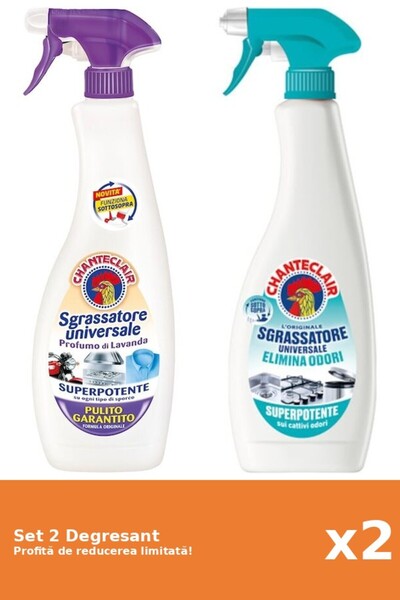 Chanteclair Set 2 Chanteclair Degreaser: 1xLavender, 1xAnti-Odor