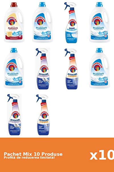 Chanteclair Set 10 Mix Chanteclair: 5 Detergent, 5 Anticalcar