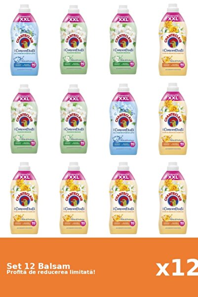 Chanteclair Set 12 Balsam Chanteclair: 2xLotus, 4xMosc Alb, 6xPortocale