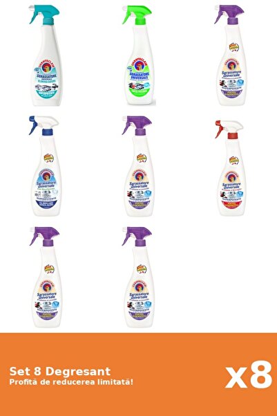 Chanteclair Set 8 Degresant Chanteclair: 1xAntiMiros, 1xLamaie, 3xMosc Alb, 1...