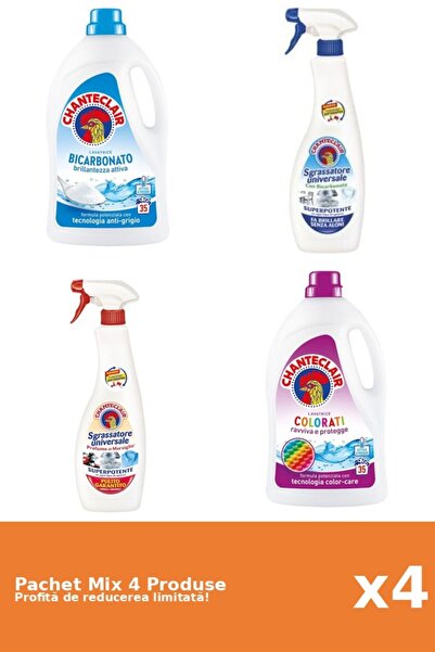 Chanteclair Set 4 Mix Chanteclair: 2 Detergent, 2 Degresant