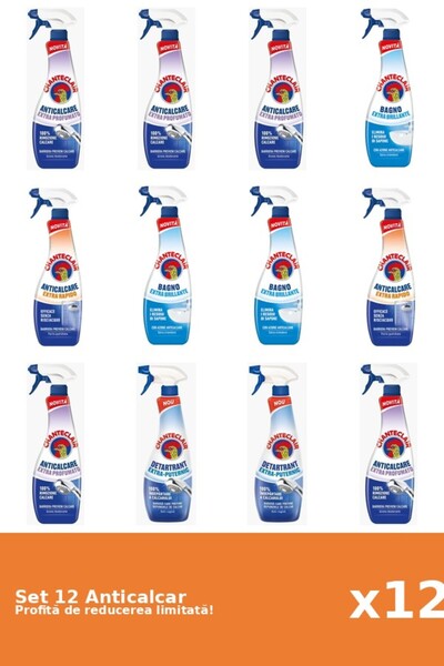 Chanteclair Set of 12 Chanteclair Anti-limescale: 5xScented, 3xClassic, 2xRap...