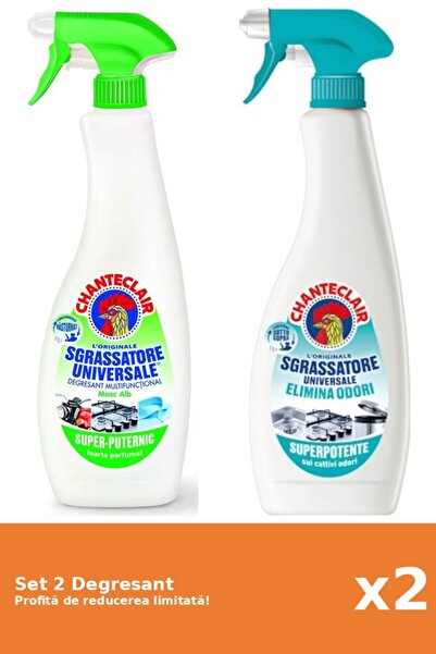 Chanteclair Set 2 Chanteclair Degreaser: 1xLemon, 1xAntiodor