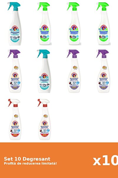 Chanteclair Set 10 Degresant Chanteclair: 2xAntiMiros, 3xLamaie, 2xLavanda, 1...