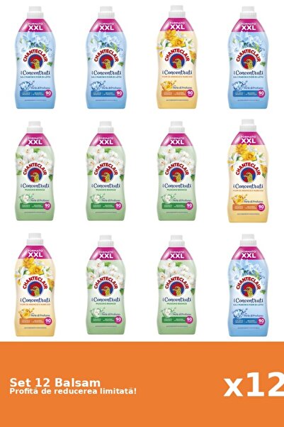 Chanteclair Set of 12 Chanteclair Balms: 4xLotus, 3xOrange, 5xWhite Musk