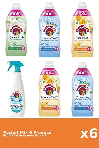 Chanteclair Set 6 Chanteclair Mix: 5 Conditioner, 1 Degreaser