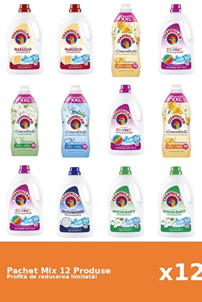 Chanteclair Set 12 Mix Chanteclair: 8 Detergent, 4 Balsam