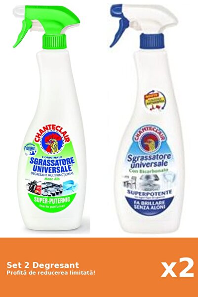 Chanteclair Set 2 Chanteclair Degreaser: 1xLemon, 1xBicarbonate